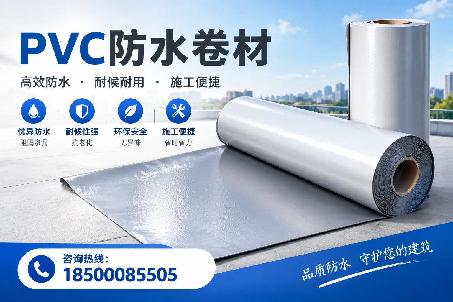 对比不同品牌PVC防水卷材的性价比,帮助梧州用户选择